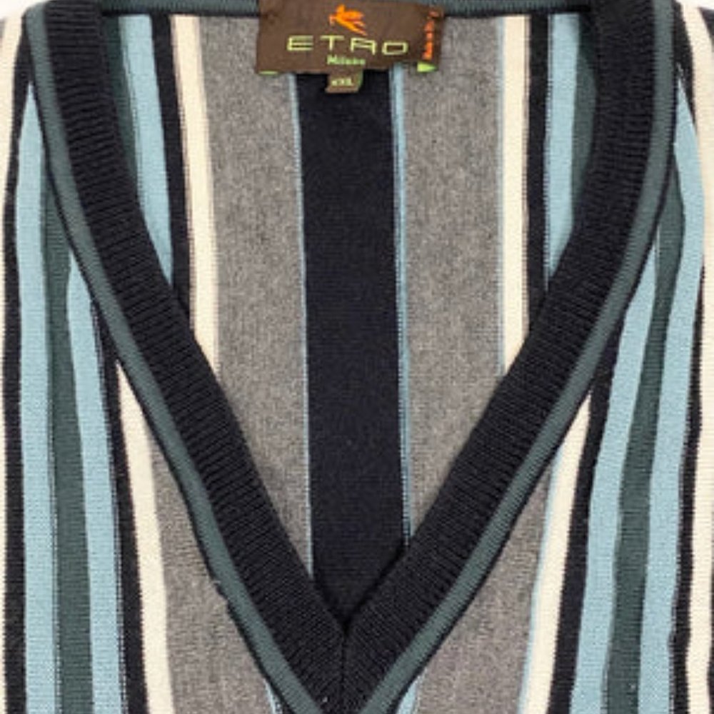 Etro Men's Pullover Sweater Size XXL SKU 000313-11